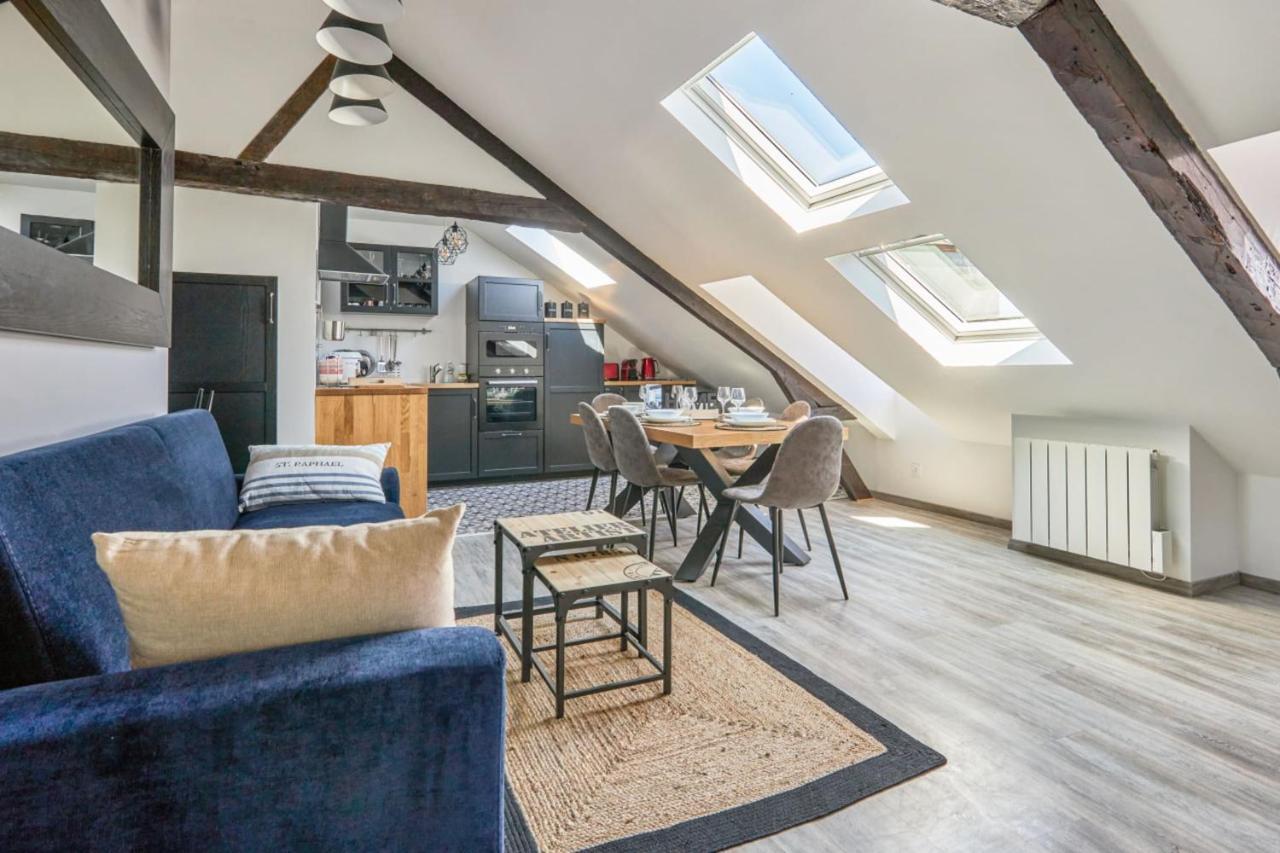 Very charming 3 2br in the Saint-Léonard district of Honfleur Welkeys Exterior foto